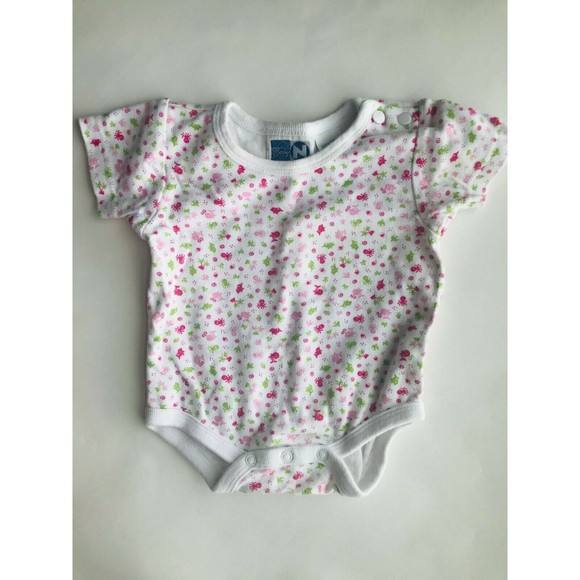 Girl's Size 9M 6-9 Month Two Piece Baby N White Whale Octopus Top + Pink Pants - Picture 3 of 6